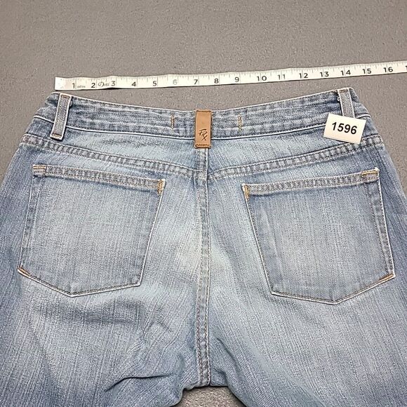 FRX Clothing Womens Jeans‎ 29 Light Blue Faded Slim Boot - Picture 8 of 9